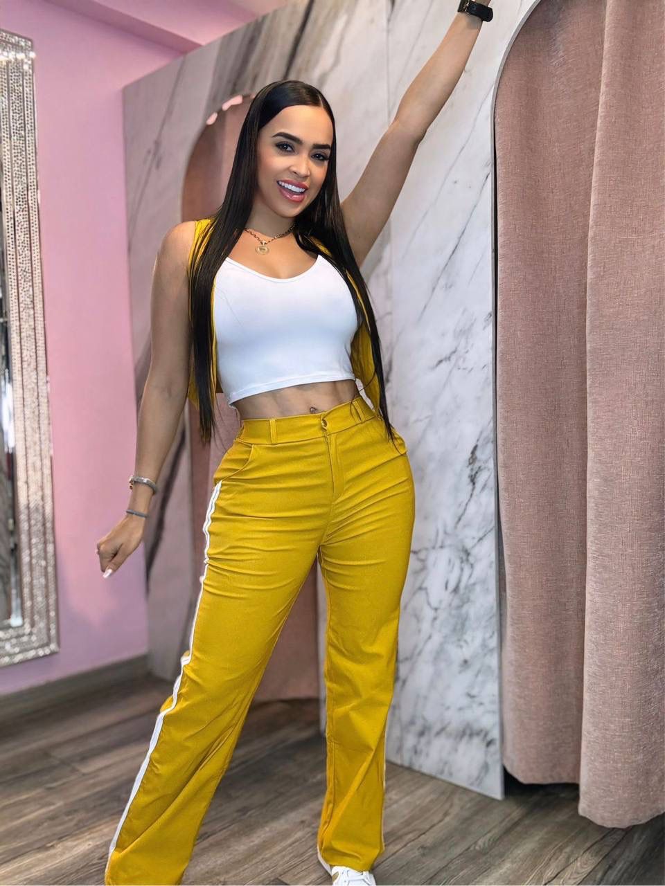 ️Conjunto Pantalón Top y Chaqueta