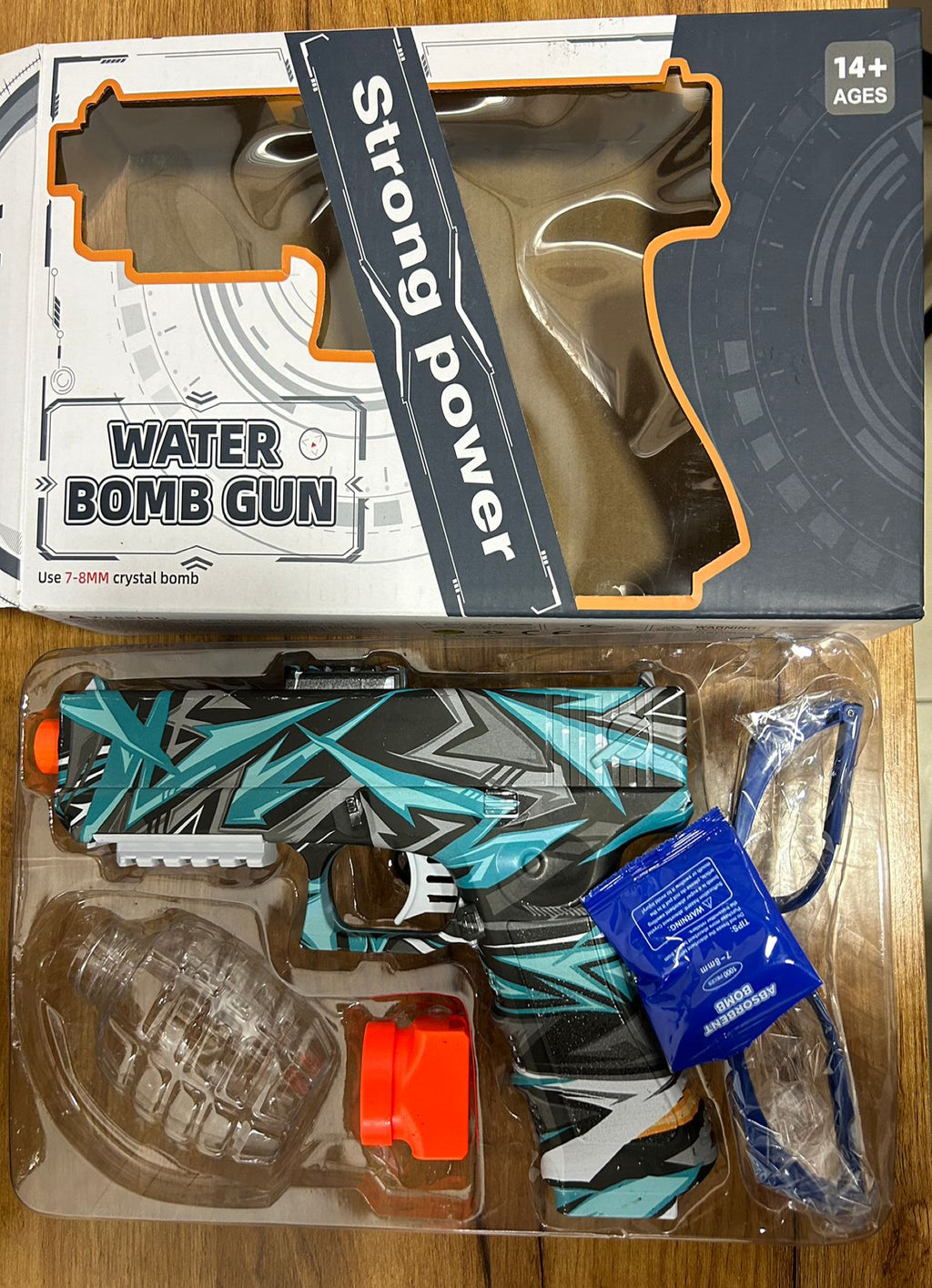 Pistola de hidrogel Con Láser Recargable