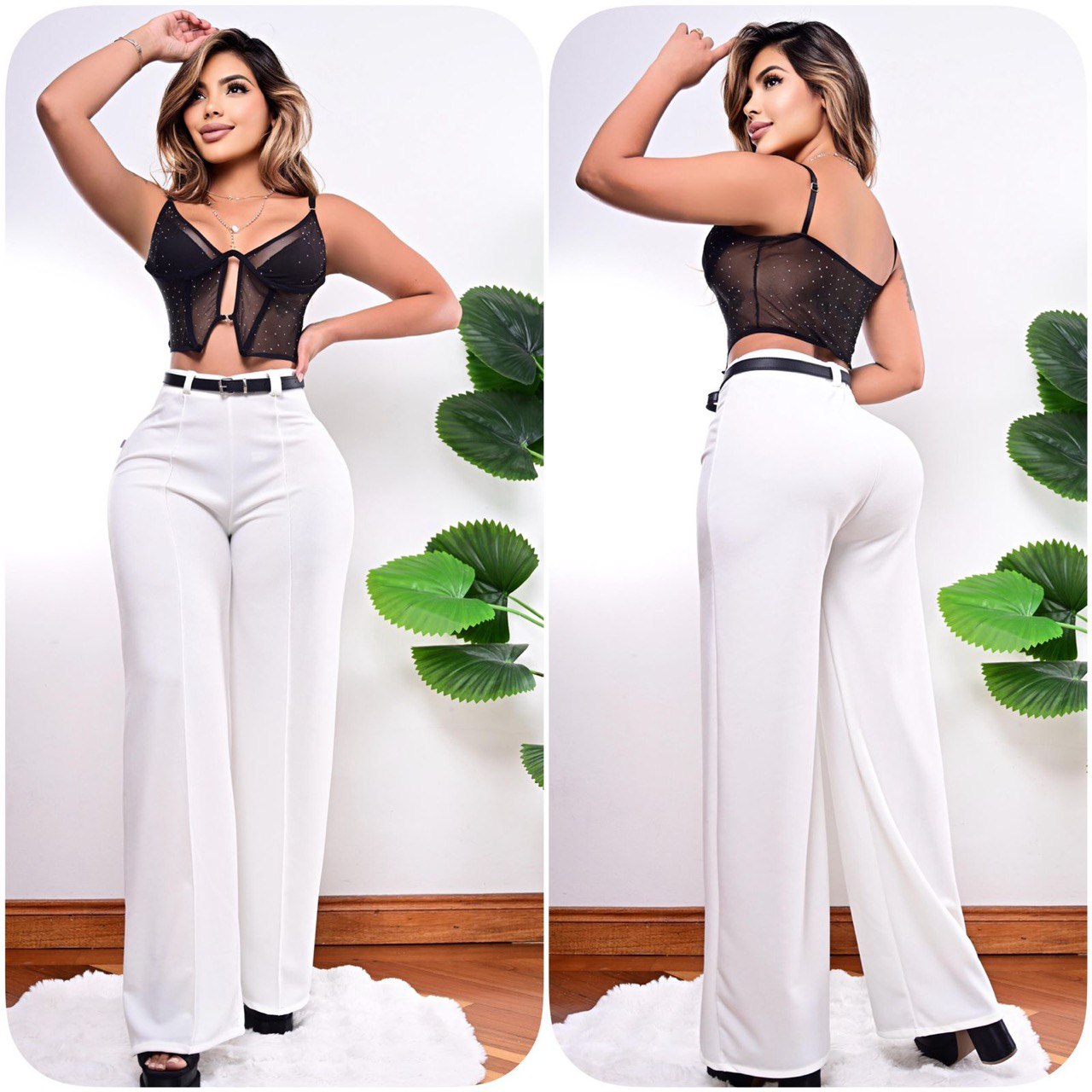 Pantalón Formal  Incluye Correa Luna