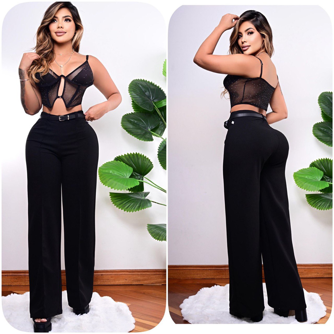 Pantalón Formal  Incluye Correa Luna