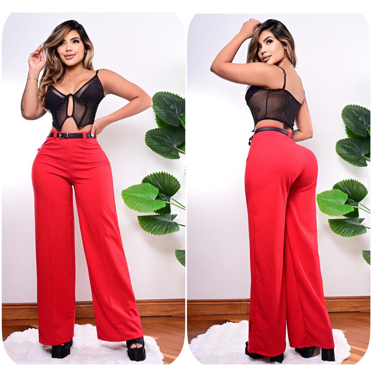 Pantalón Formal  Incluye Correa Luna