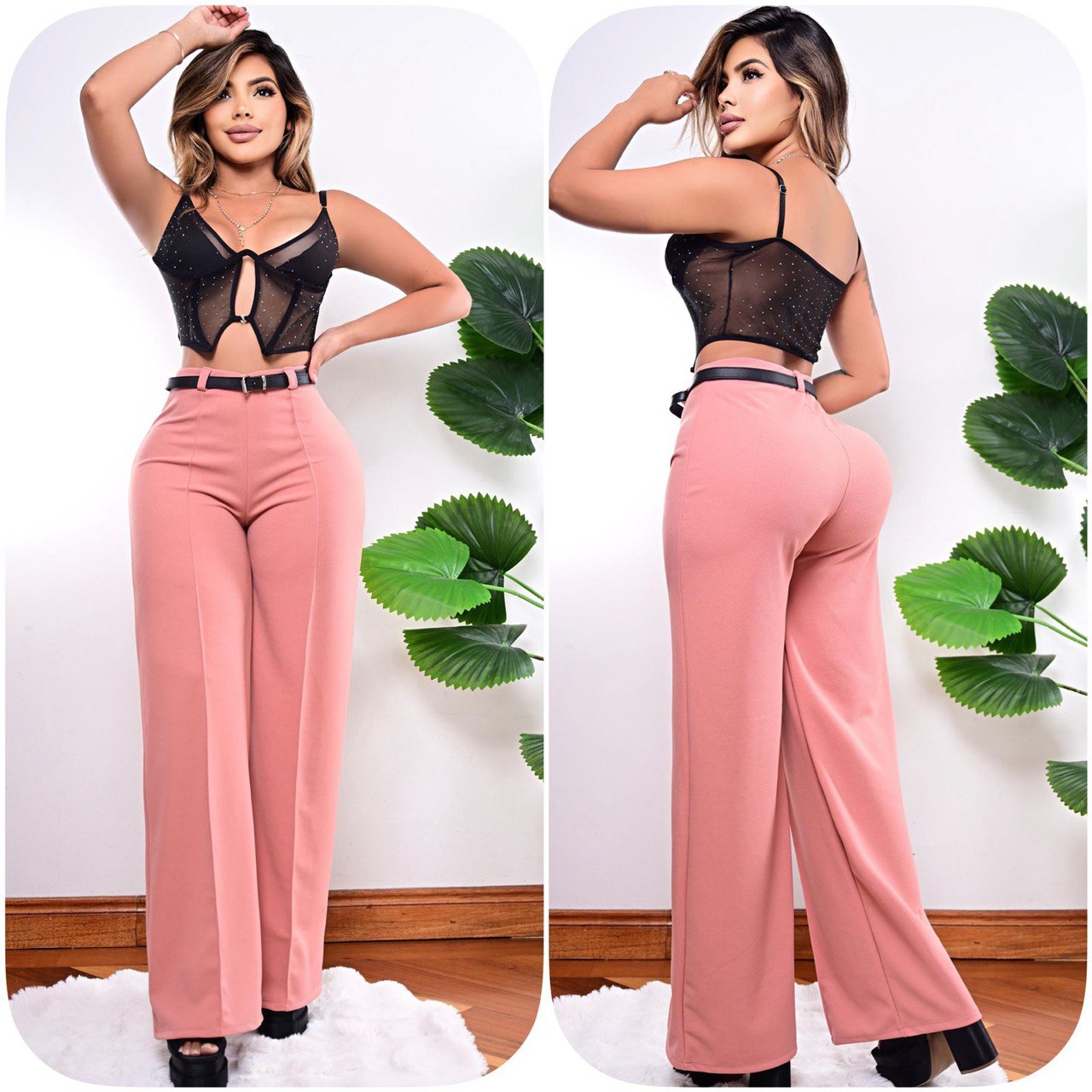 Pantalón Formal  Incluye Correa Luna