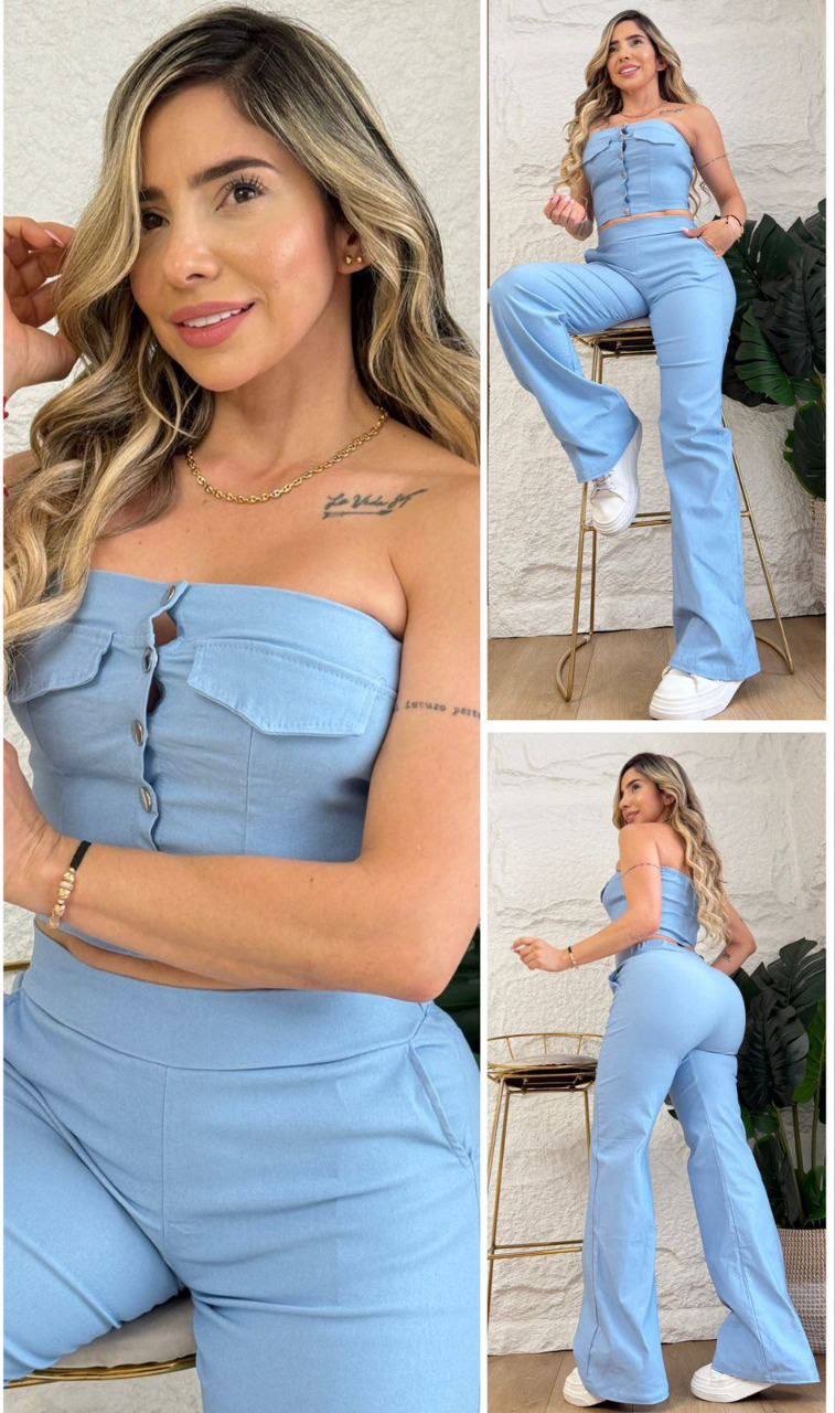 Conjunto  Pantalón y Chaleco Straple