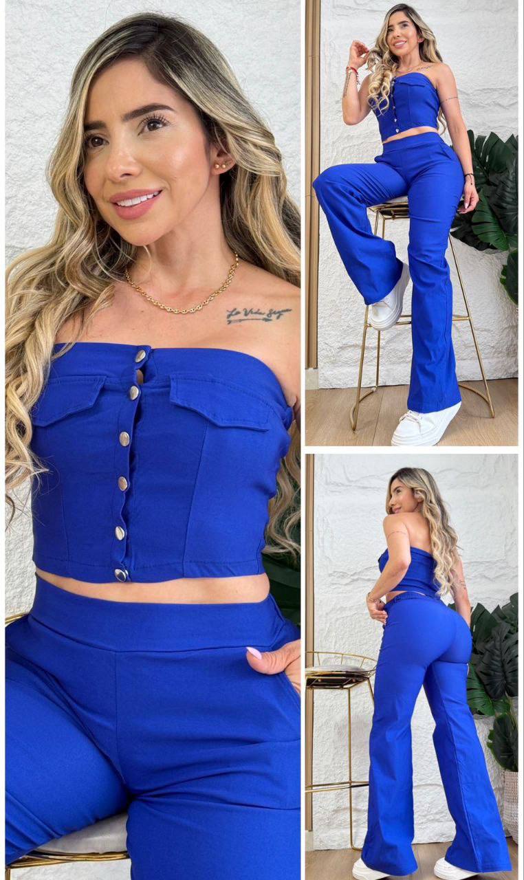 Conjunto  Pantalón y Chaleco Straple