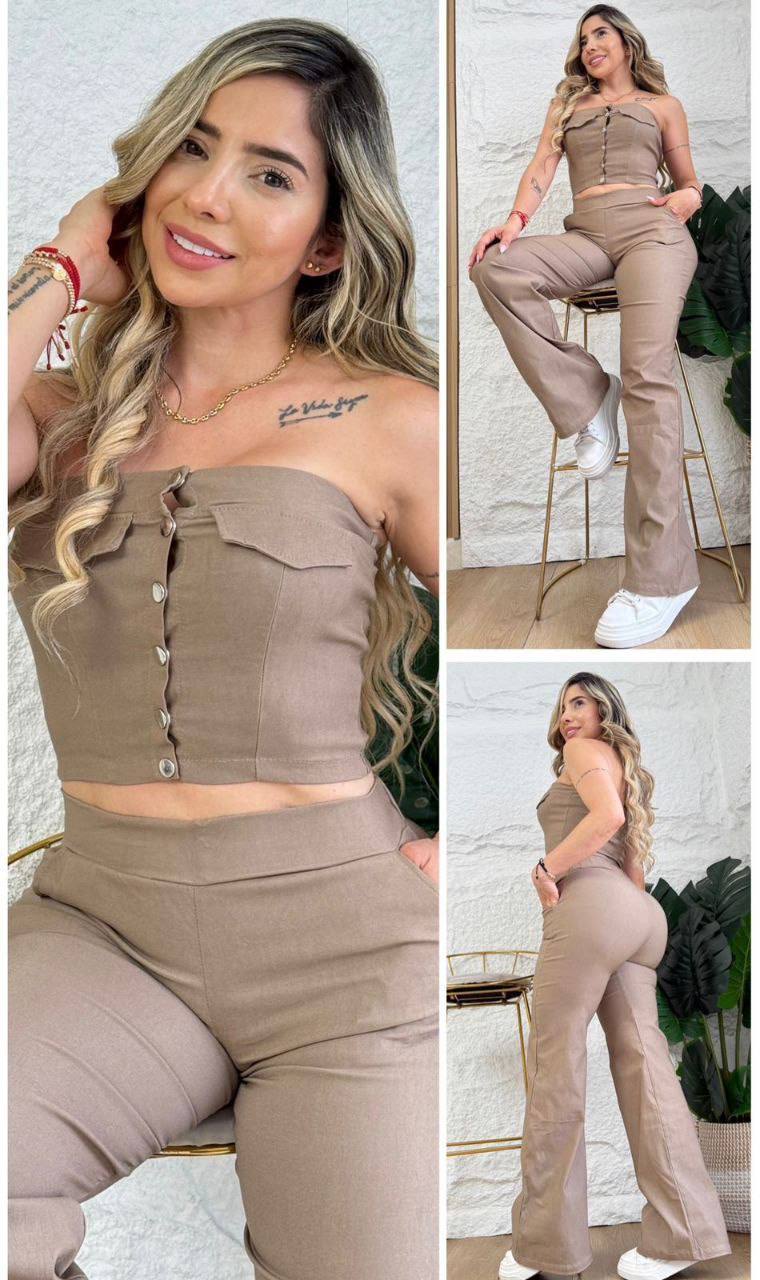 Conjunto  Pantalón y Chaleco Straple