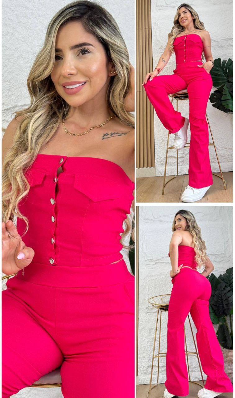 Conjunto  Pantalón y Chaleco Straple