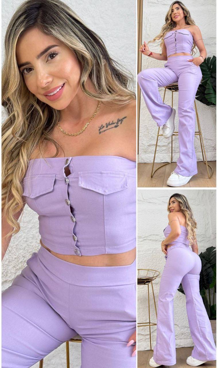 Conjunto  Pantalón y Chaleco Straple