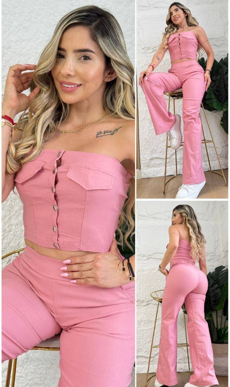 Conjunto  Pantalón y Chaleco Straple