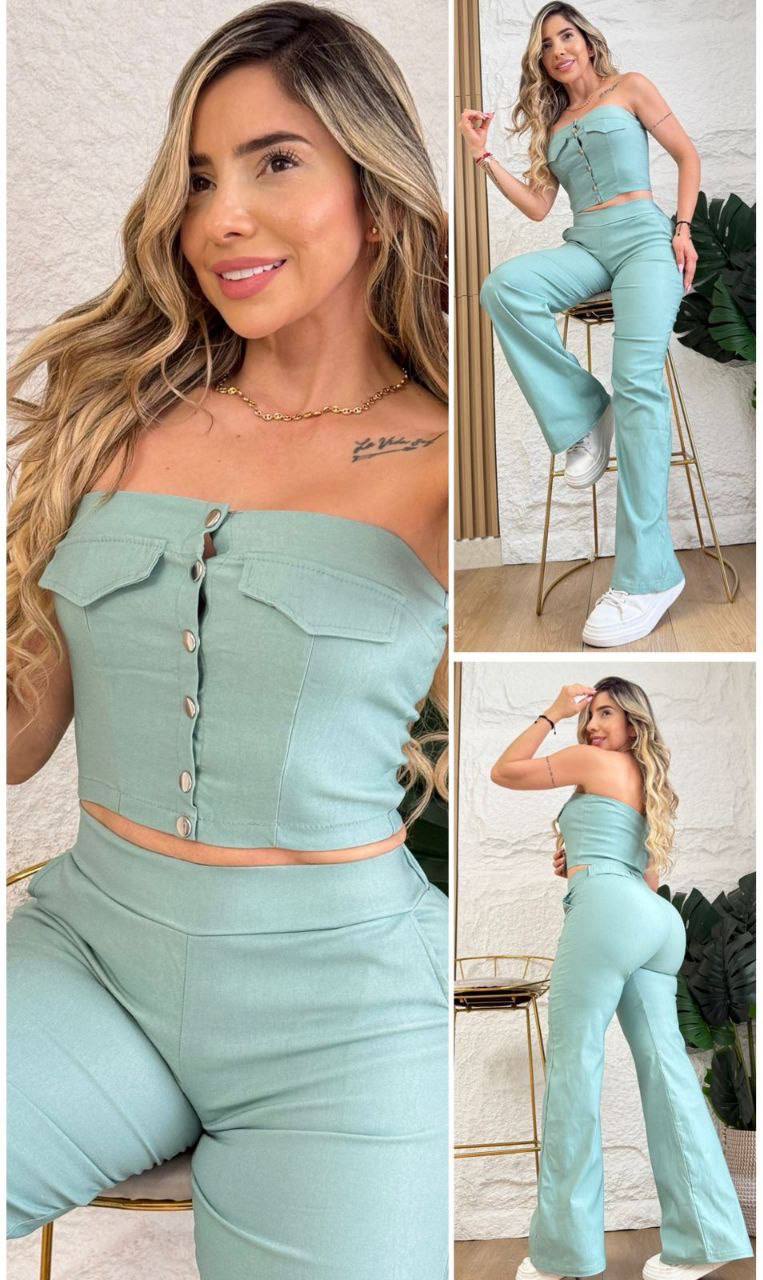 Conjunto  Pantalón y Chaleco Straple